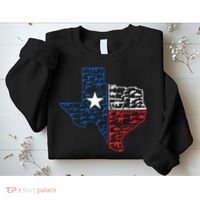 Usa Guns Patriotic Texan America Texas Sweatshirt thumb 2