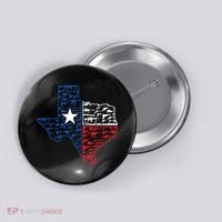 Usa Guns Patriotic Texan America Texas Button thumb 0