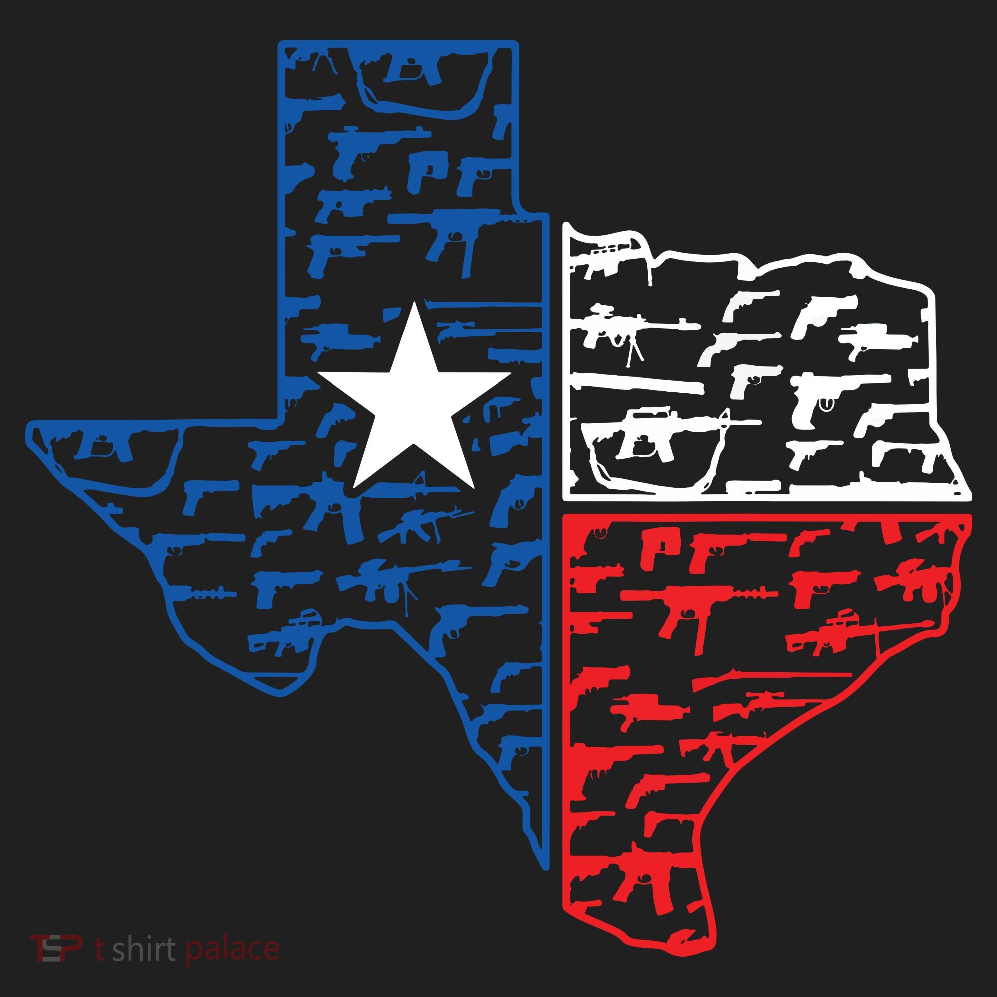Usa Guns Patriotic Texan America Texas Beanie