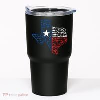 Usa Guns Patriotic Texan America Texas Tumbler thumb 0