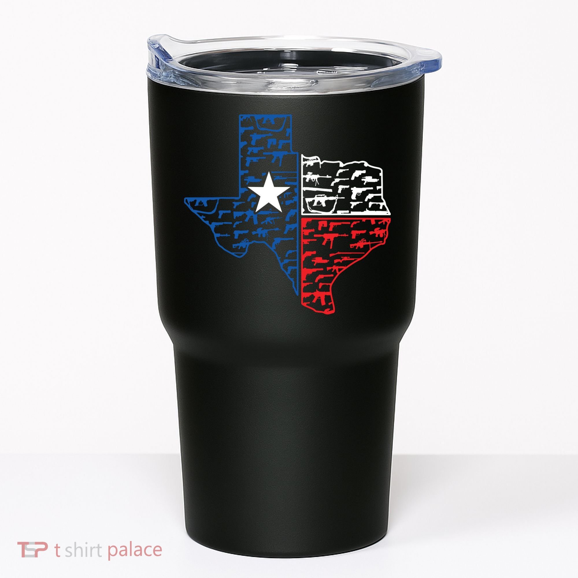 Usa Guns Patriotic Texan America Texas Tumbler