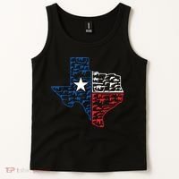 Usa Guns Patriotic Texan America Texas Tank Top thumb 2