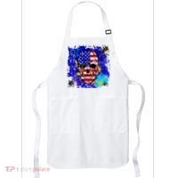 USA Grunge Skull Apron thumb 0