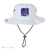 USA Grunge Skull Bucket Hat thumb 0