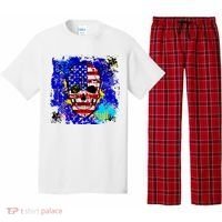 USA Grunge Skull Pajama Set thumb 0