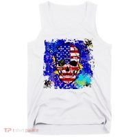 USA Grunge Skull Tank Top thumb 0