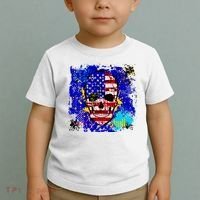 USA Grunge Skull Toddler T-Shirt thumb 2