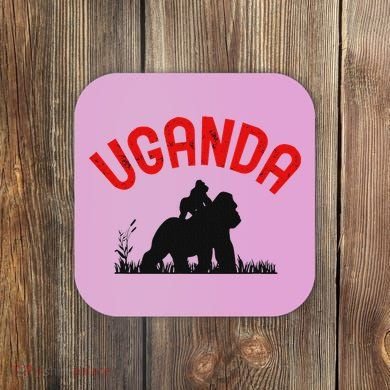 Uganda Gorilla Safari Gift Coaster