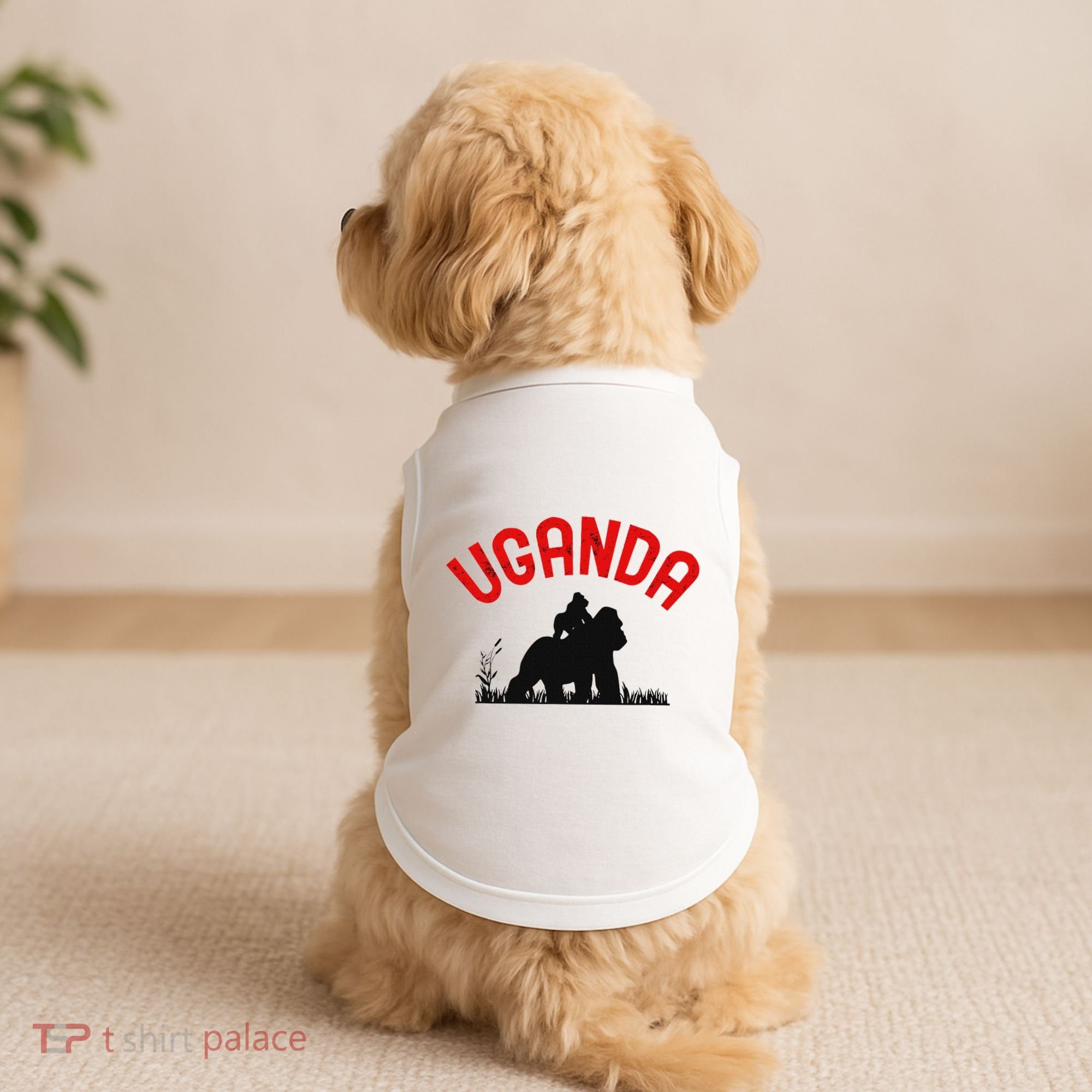 Uganda Gorilla Safari Gift Doggie Tank