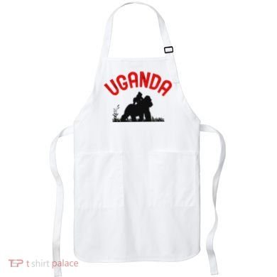 Uganda Gorilla Safari Gift Apron