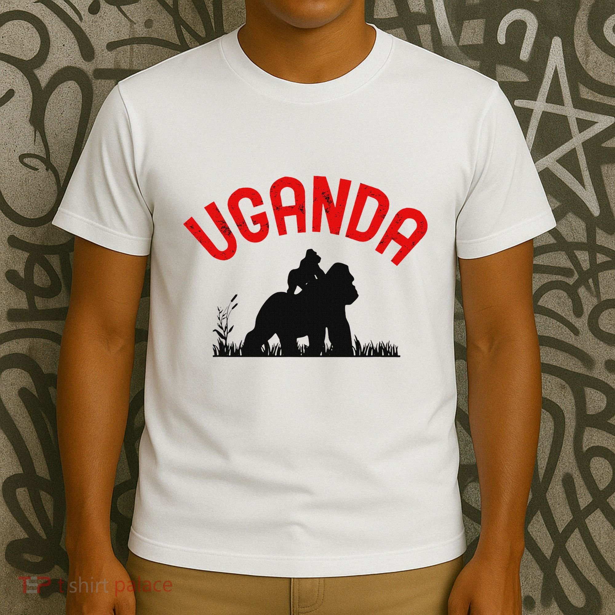 Uganda Gorilla Safari Gift T-Shirt