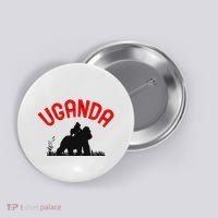 Uganda Gorilla Safari Gift Button thumb 0