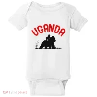 Uganda Gorilla Safari Gift Baby Bodysuit thumb 0