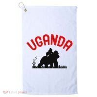 Uganda Gorilla Safari Gift Golf Towel thumb 0