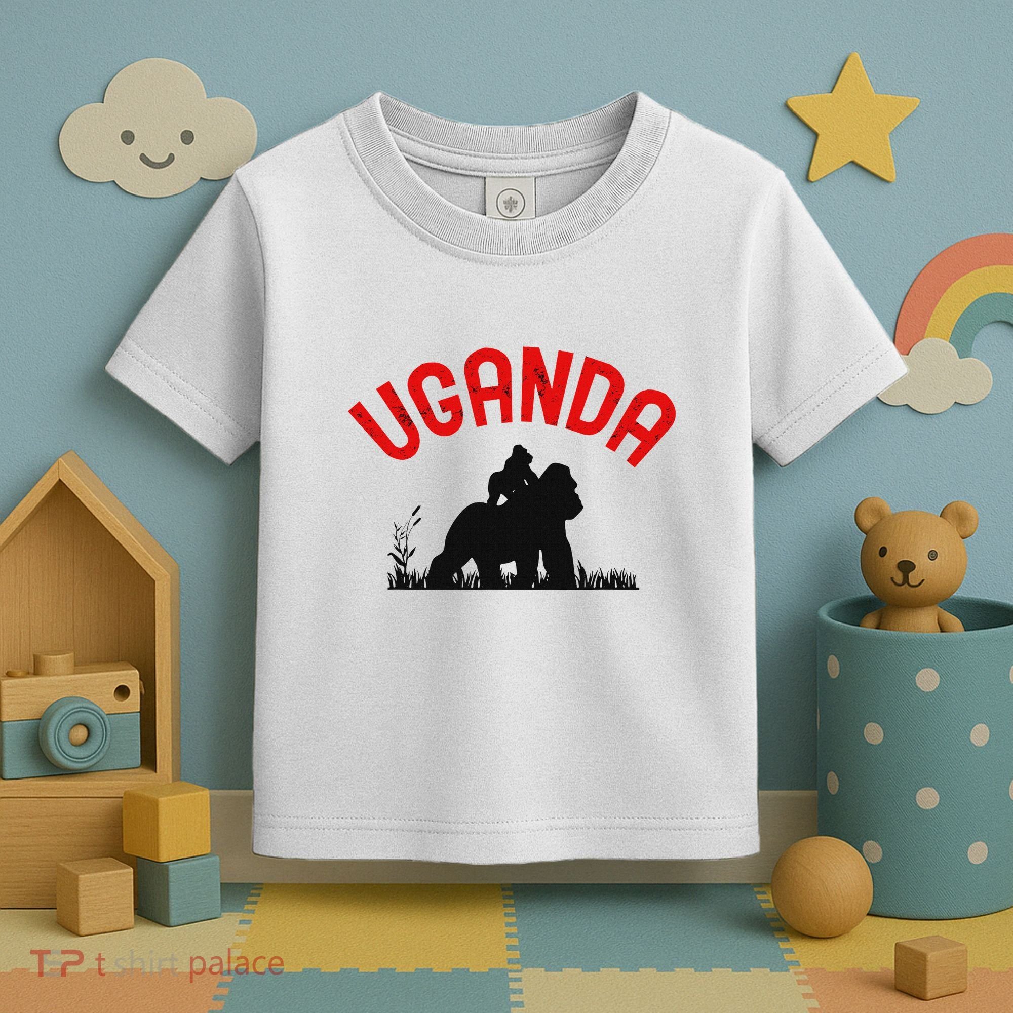 Uganda Gorilla Safari Gift Toddler T-Shirt