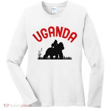 Uganda Gorilla Safari Gift Women's Long Sleeve Shirt
