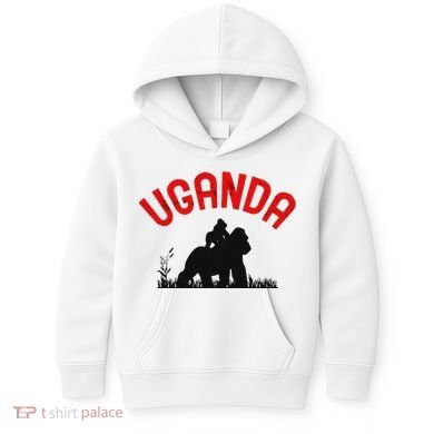 Uganda Gorilla Safari Gift Kids Hoodie
