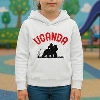 Uganda Gorilla Safari Gift Kids Hoodie thumb 3