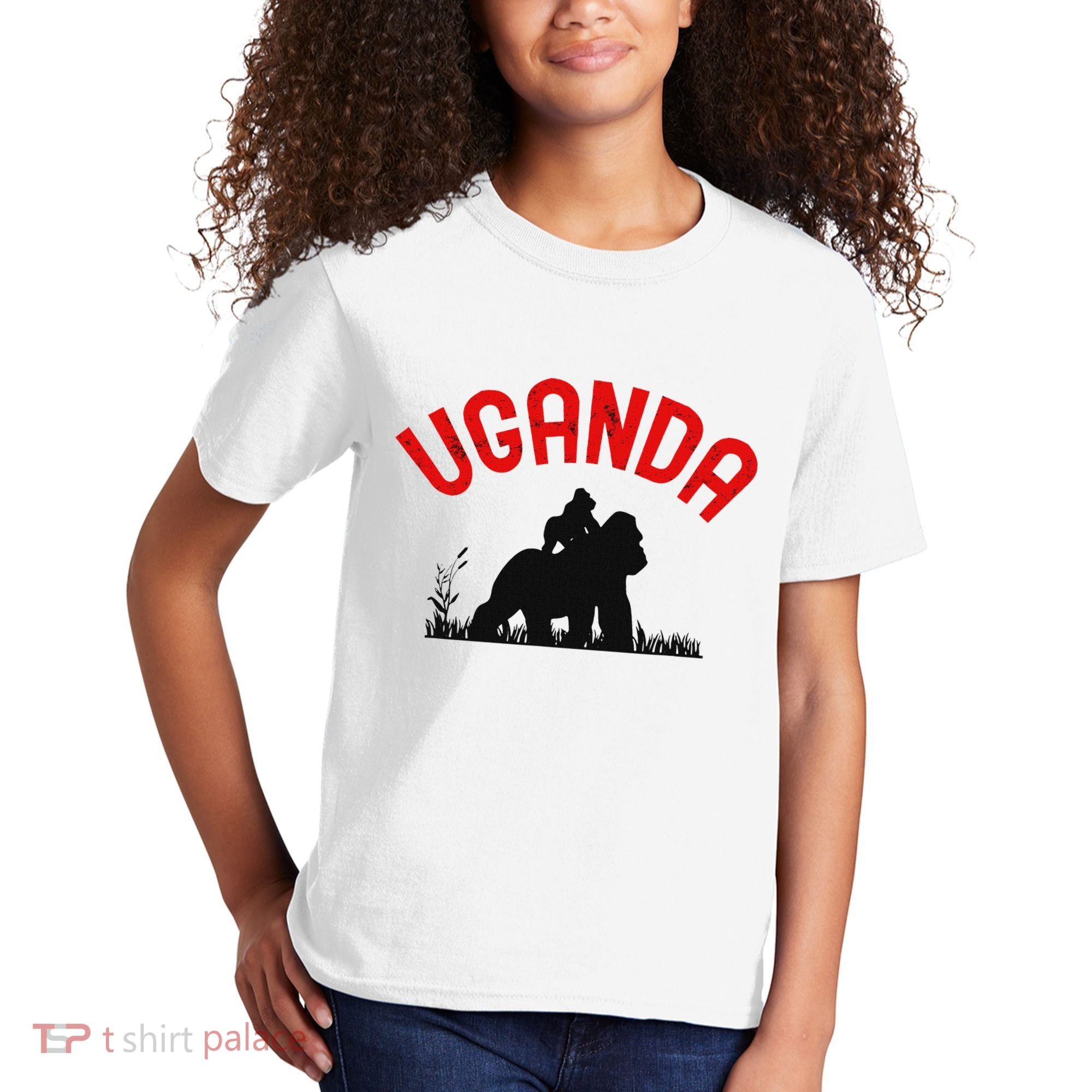 Uganda Gorilla Safari Gift Kids T-Shirt
