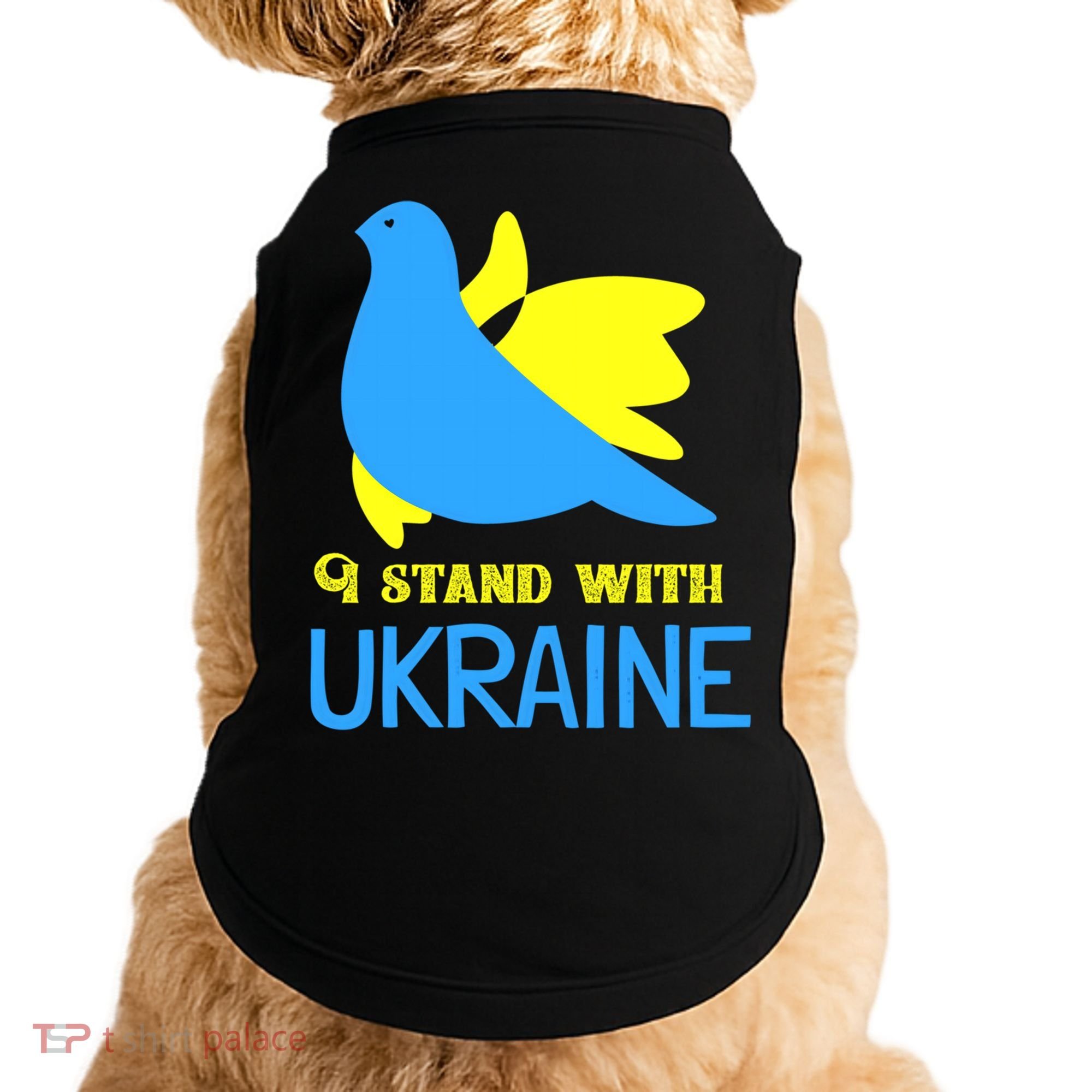 Ukrainian Gift Support Ukrainian Flag I Stand With Ukraine Gift Doggie Tank