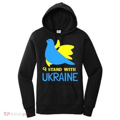 Ukrainian Gift Support Ukrainian Flag I Stand With Ukraine Gift Women's Hoodie