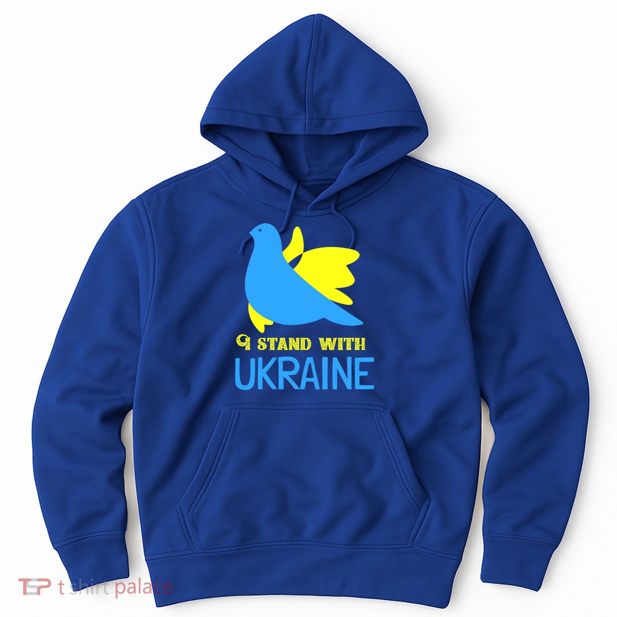 Ukrainian Gift Support Ukrainian Flag I Stand With Ukraine Gift Hoodie