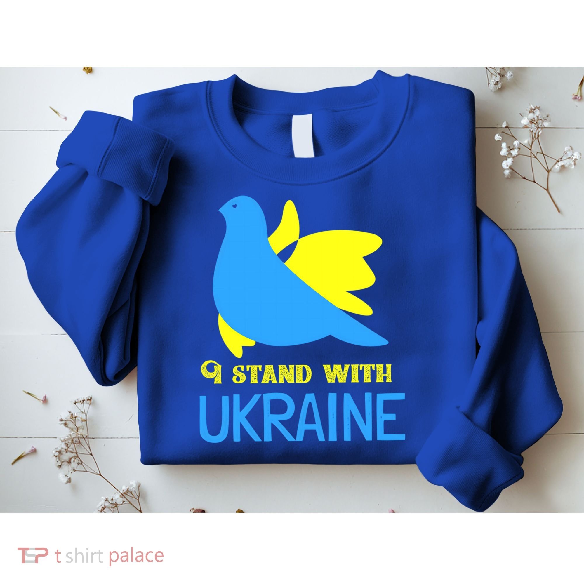 Ukrainian Gift Support Ukrainian Flag I Stand With Ukraine Gift Sweatshirt