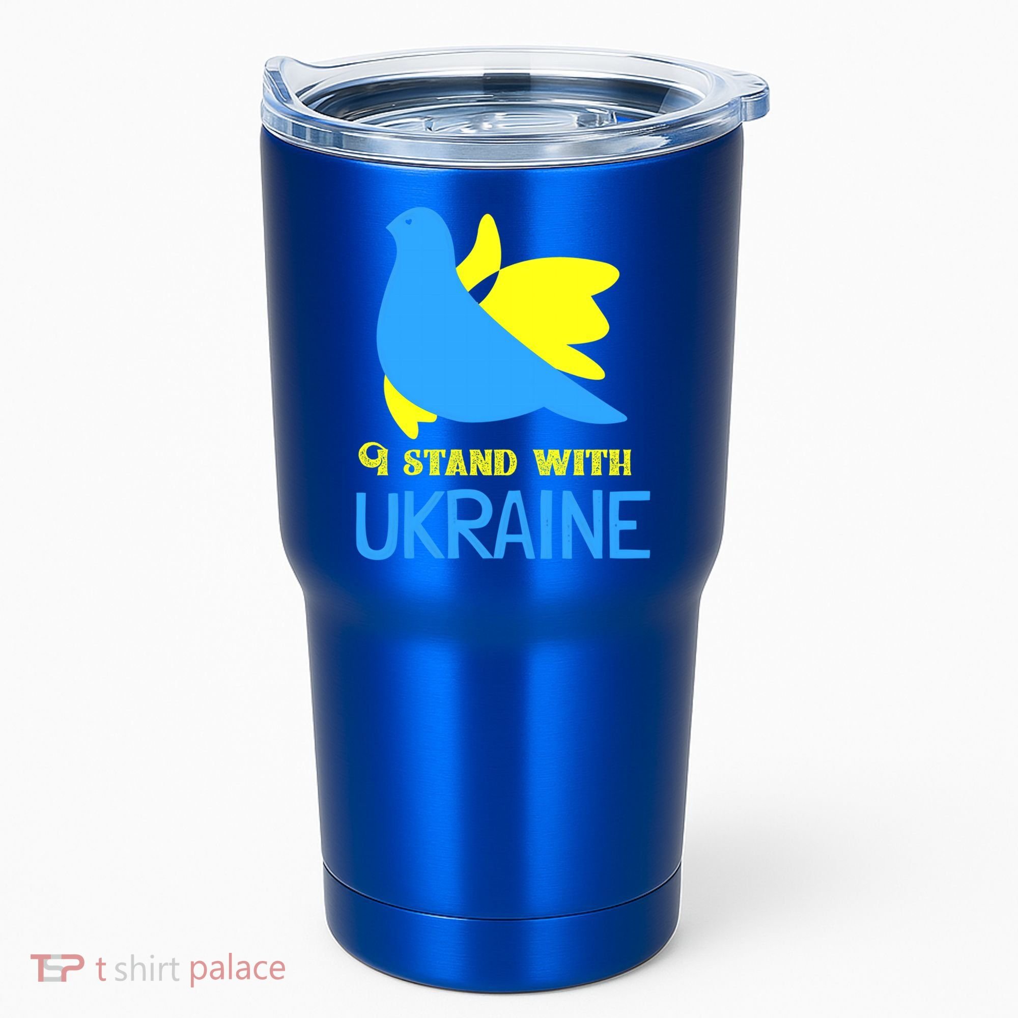 Ukrainian Gift Support Ukrainian Flag I Stand With Ukraine Gift Tumbler