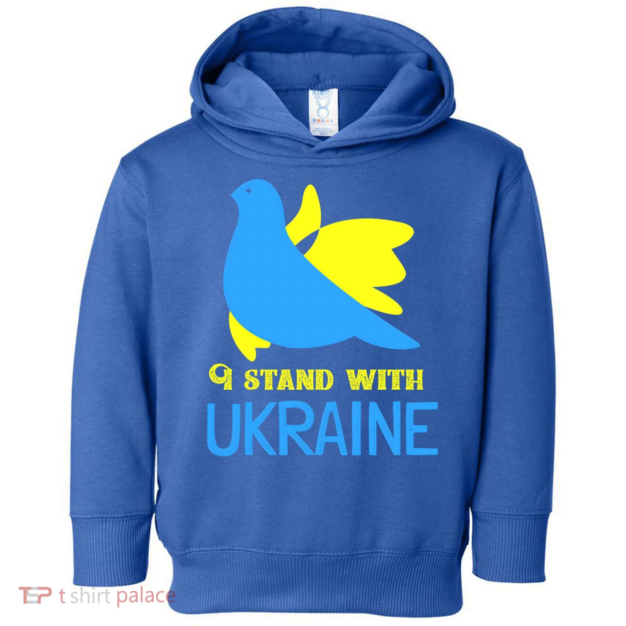 Ukrainian Gift Support Ukrainian Flag I Stand With Ukraine Gift Toddler Hoodie