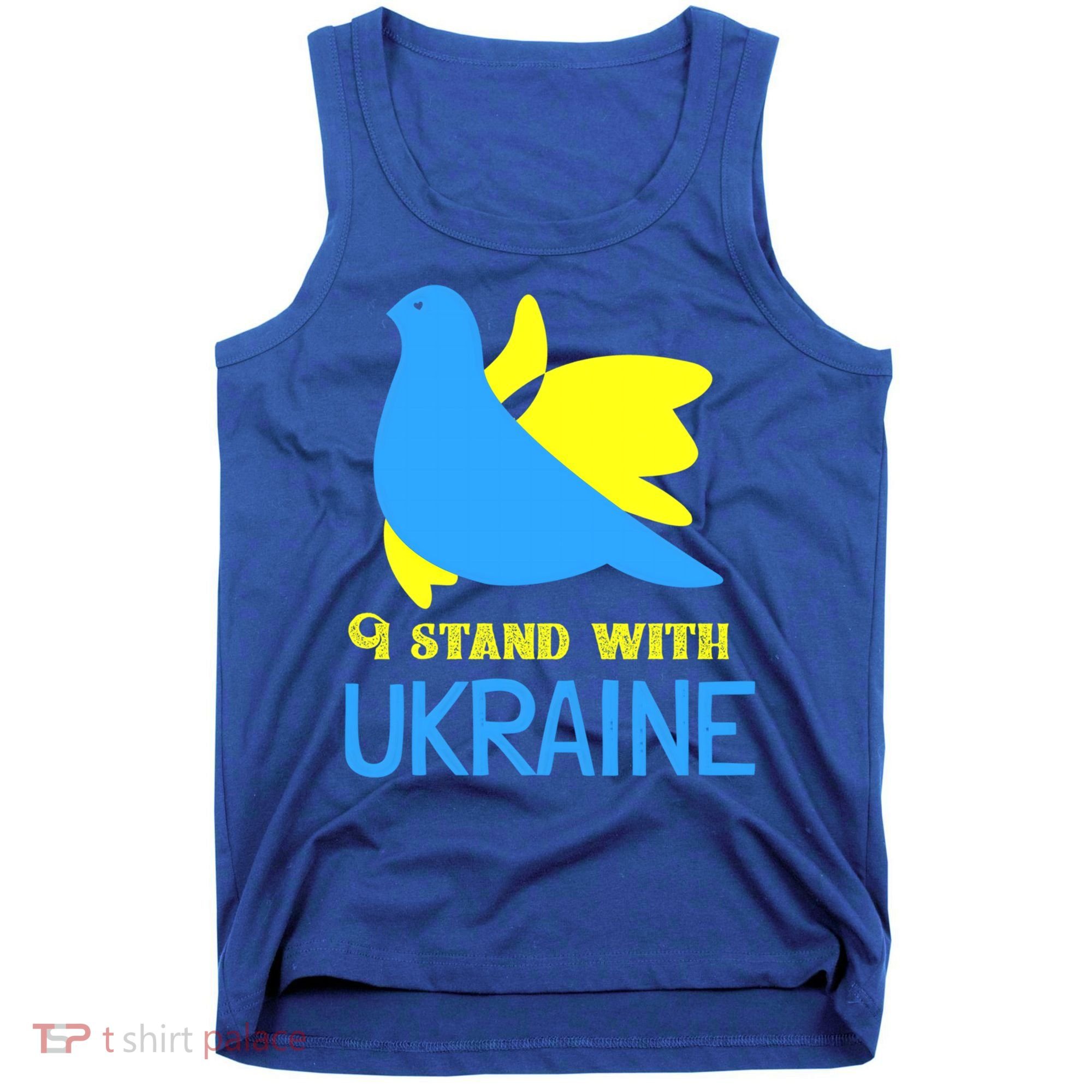 Ukrainian Gift Support Ukrainian Flag I Stand With Ukraine Gift Tank Top