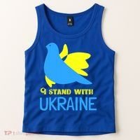 Ukrainian Gift Support Ukrainian Flag I Stand With Ukraine Gift Tank Top thumb 2