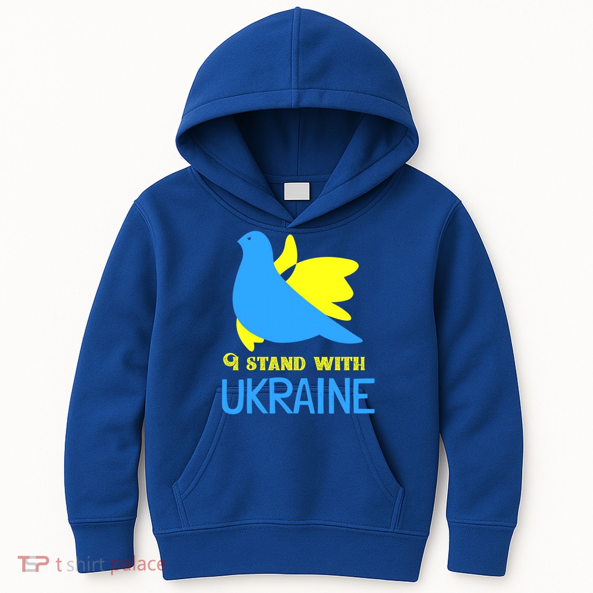 Ukrainian Gift Support Ukrainian Flag I Stand With Ukraine Gift Kids Hoodie