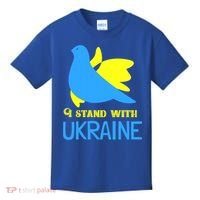 Ukrainian Gift Support Ukrainian Flag I Stand With Ukraine Gift Kids T-Shirt thumb 0