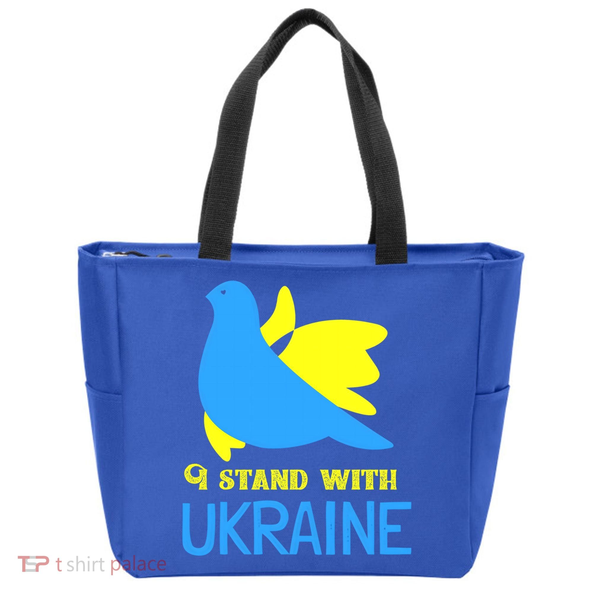 Ukrainian Gift Support Ukrainian Flag I Stand With Ukraine Gift Tote Bag