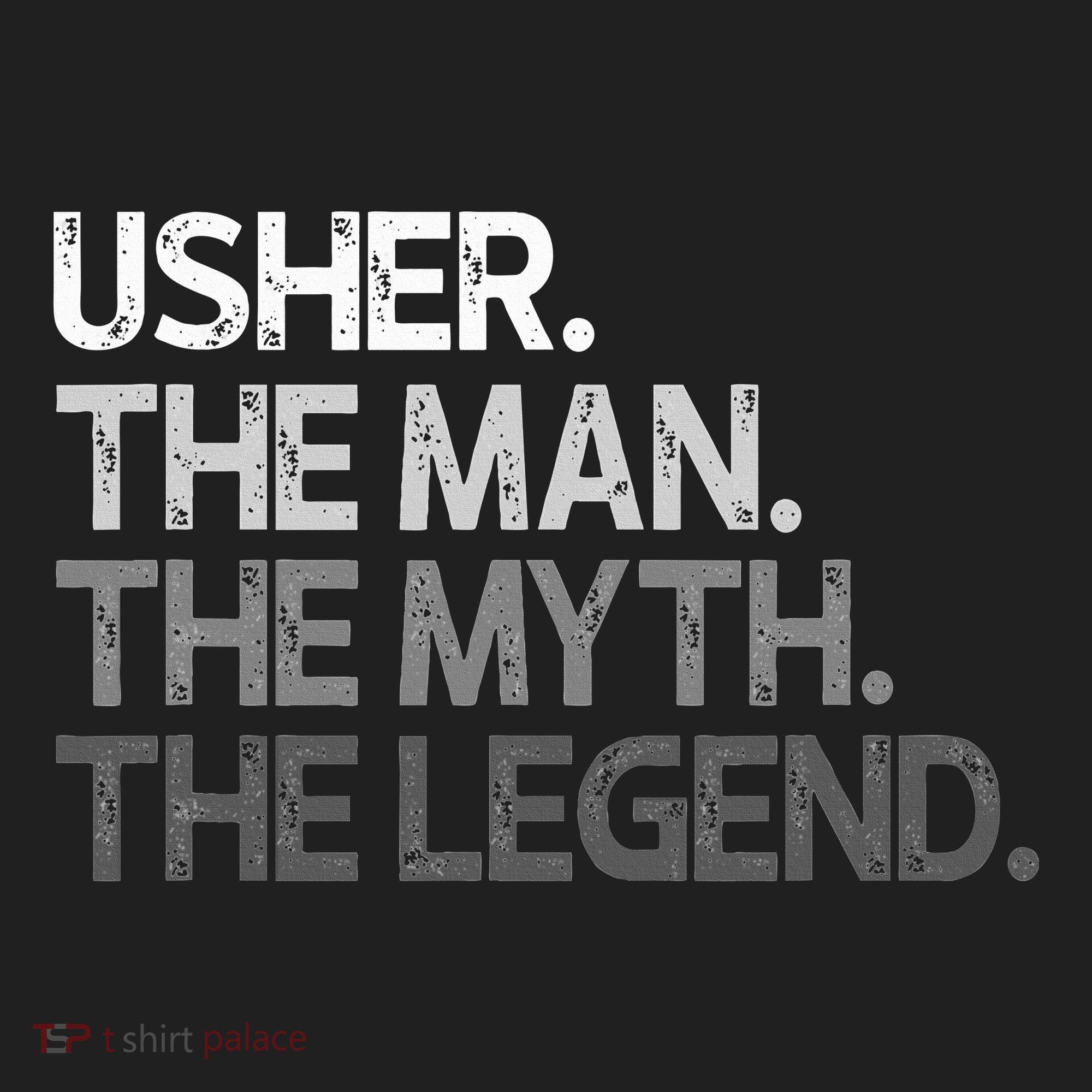 U.S.H.E.R Gift The Man Myth Legend Women's Sweatshirt
