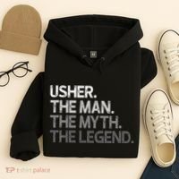 U.S.H.E.R Gift The Man Myth Legend Hoodie thumb 4