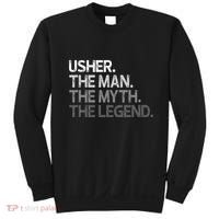 U.S.H.E.R Gift The Man Myth Legend Sweatshirt thumb 0
