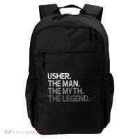 U.S.H.E.R Gift The Man Myth Legend Backpack thumb 0