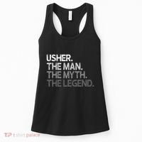 U.S.H.E.R Gift The Man Myth Legend Women's Tank Top thumb 0