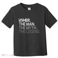 U.S.H.E.R Gift The Man Myth Legend Toddler T-Shirt thumb 0