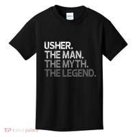 U.S.H.E.R Gift The Man Myth Legend Kids T-Shirt thumb 0