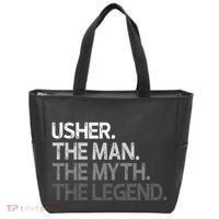 U.S.H.E.R Gift The Man Myth Legend Tote Bag thumb 0