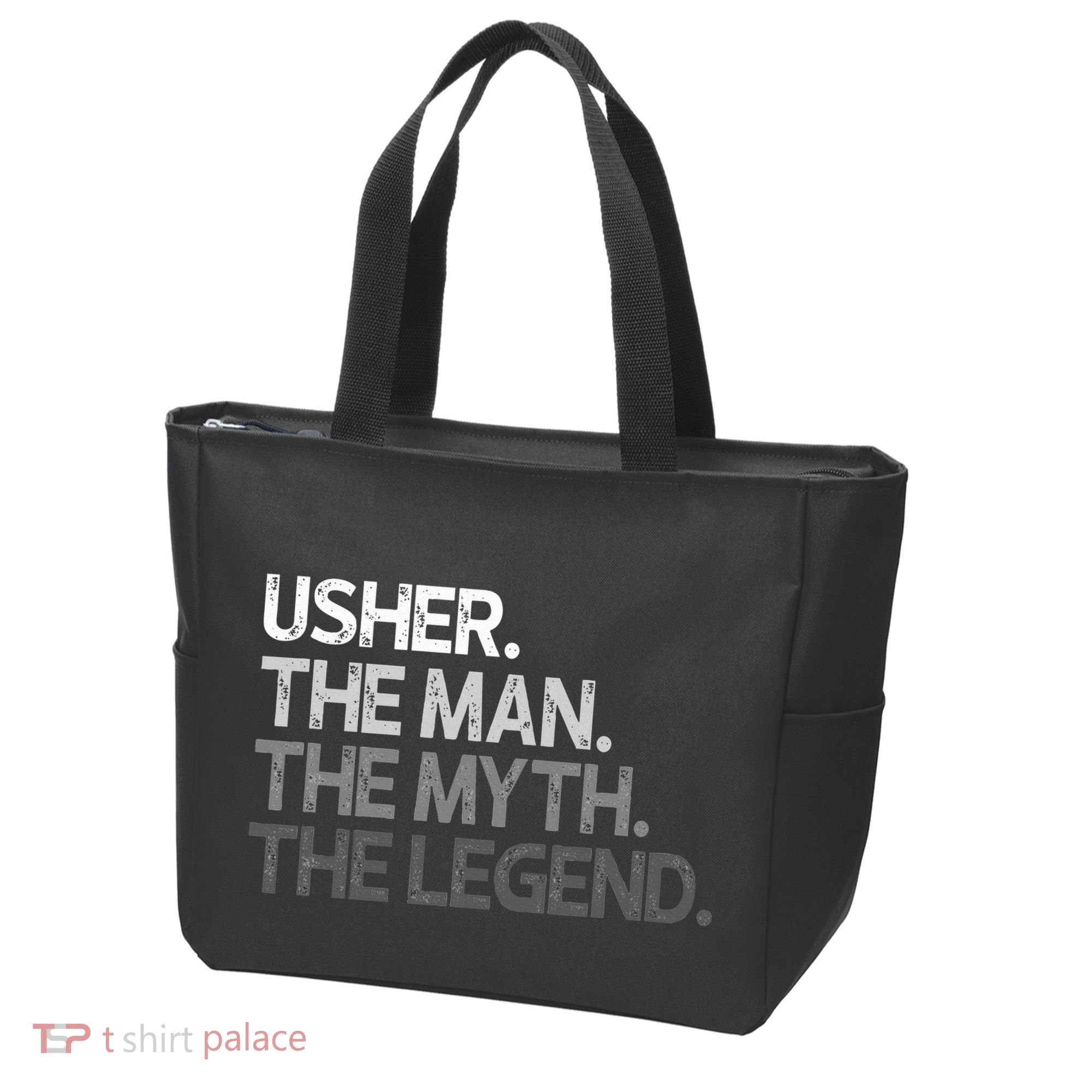 U.S.H.E.R Gift The Man Myth Legend Tote Bag