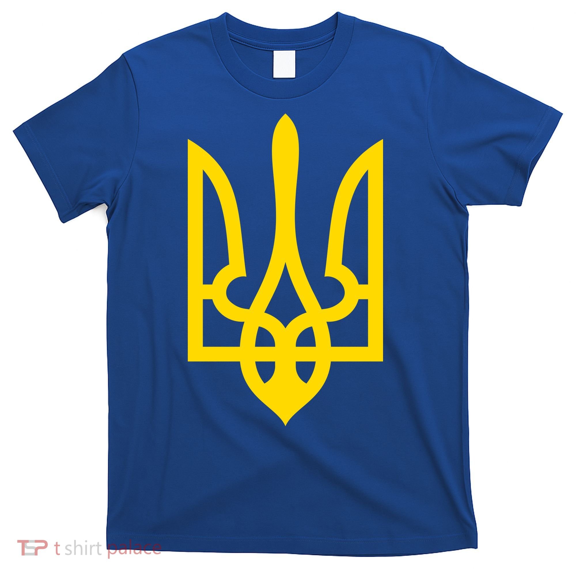 Ukraine Golden Trident Stand With Ukraine Pride T-Shirt