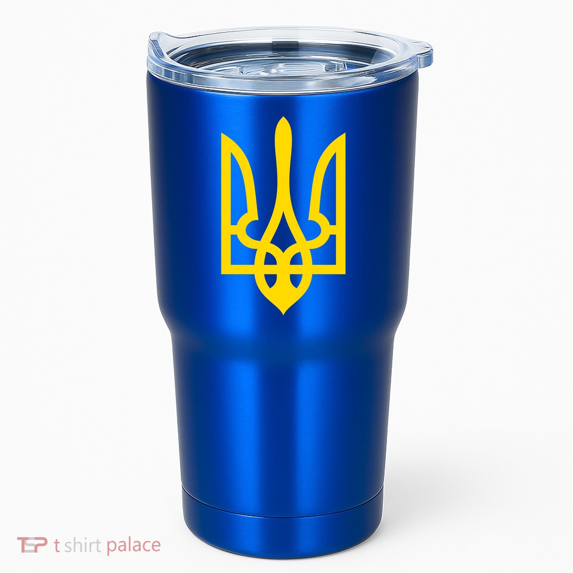 Ukraine Golden Trident Stand With Ukraine Pride Tumbler