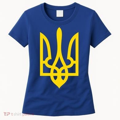 Ukraine Golden Trident Stand With Ukraine Pride Women's T-Shirt