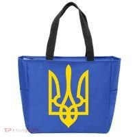 Ukraine Golden Trident Stand With Ukraine Pride Tote Bag thumb 0