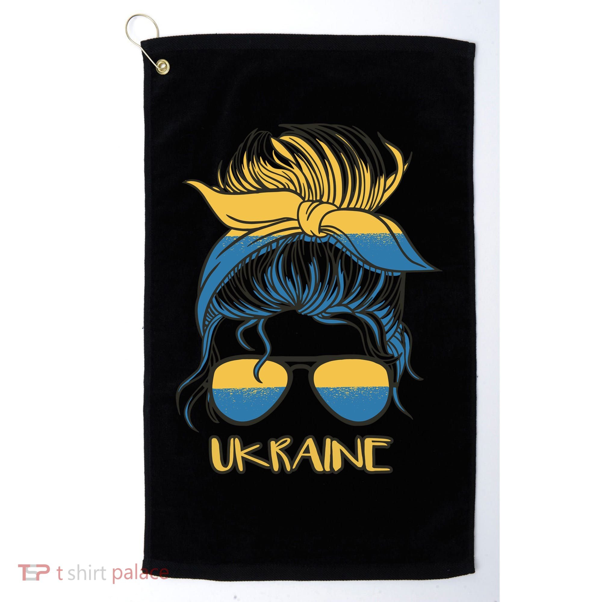 Ukraine Girl Golf Towel
