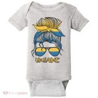 Ukraine Girl Baby Bodysuit thumb 0