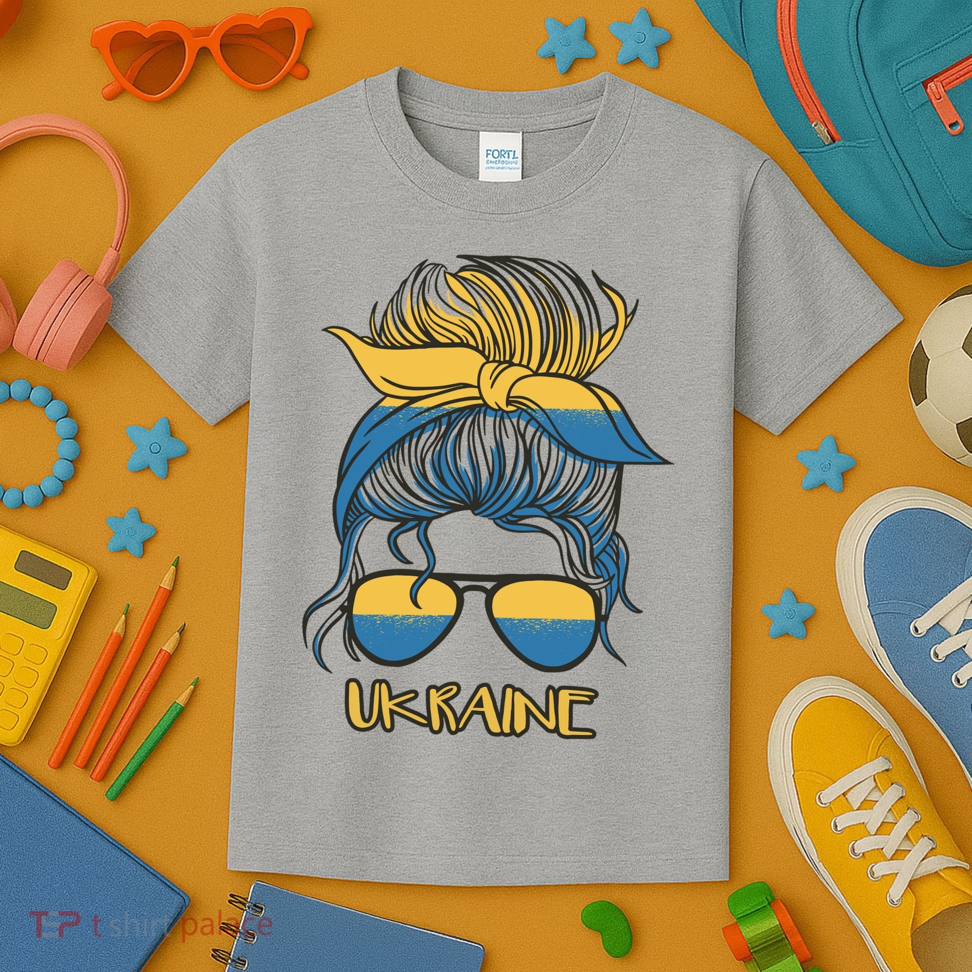 Ukraine Girl Kids T-Shirt